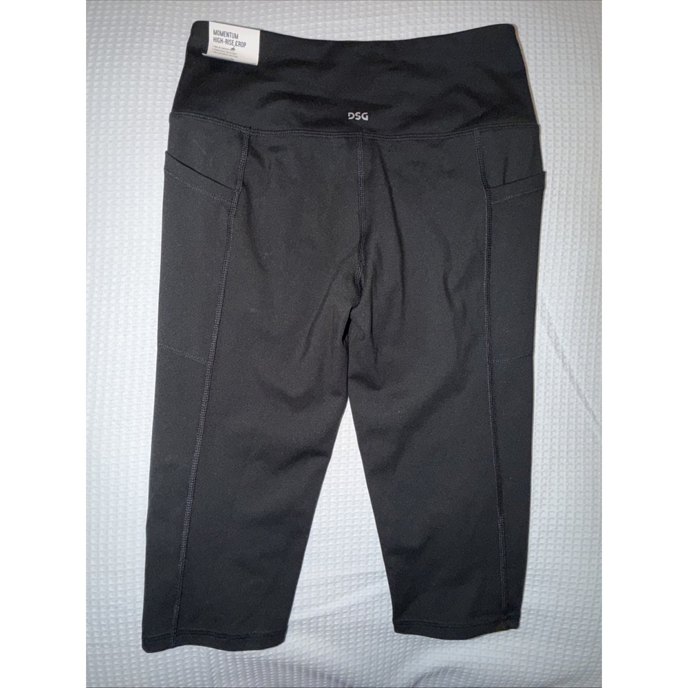 DSG Women's Momentum High Rise Crop Blk Leggings Sz Small - Picture 3 of 5